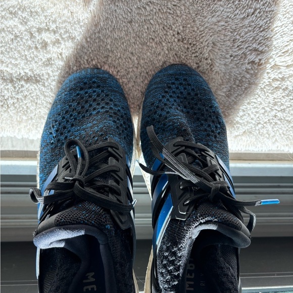 adidas Men's Blue and Black Athletic Shoes - Picture 4 of 8